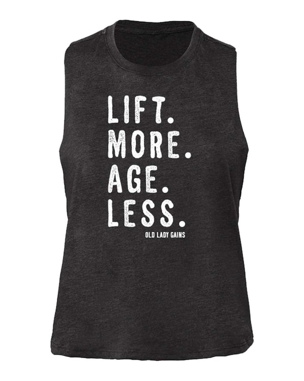 Lift More Age Less - Crop Tank