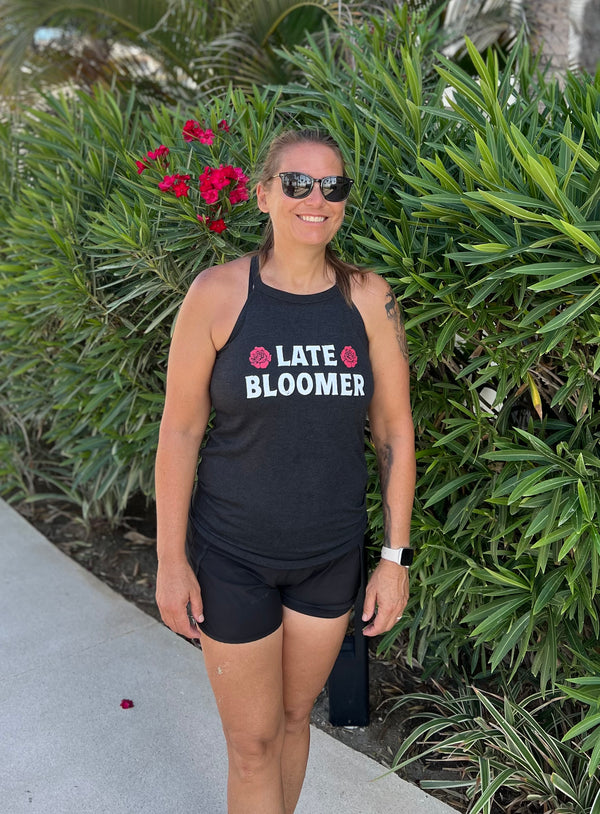 Late Bloomer Halter Tank