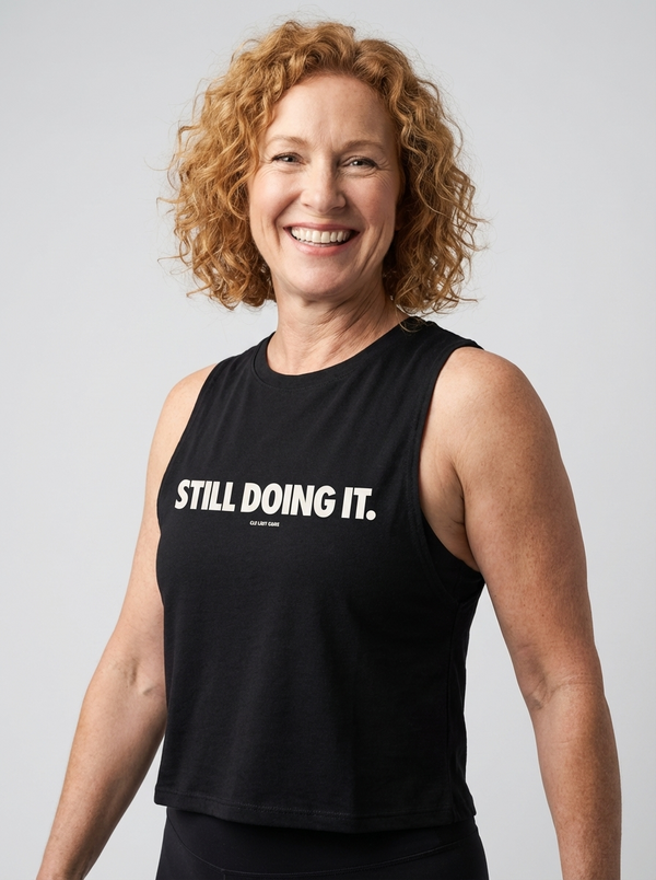 Still Doing It Crop Tank