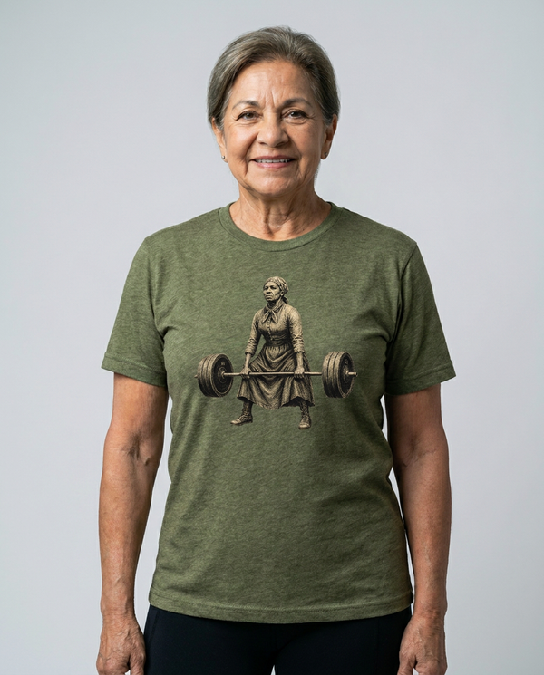 Harriet Barbell Unisex Triblend Tee