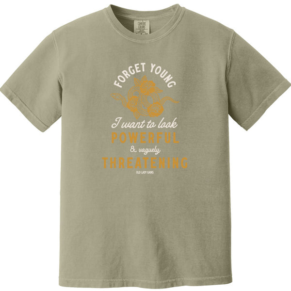 Powerful & Vaguely Threatening 100% Cotton T-Shirt