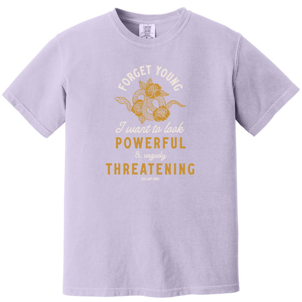 Powerful & Vaguely Threatening 100% Cotton T-Shirt
