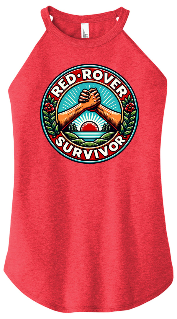 Red Rover Survivor Women Halter Tank