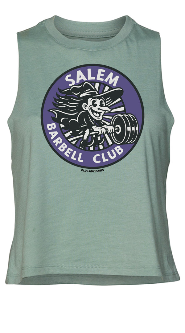 Salem Barbell Club Crop Tank