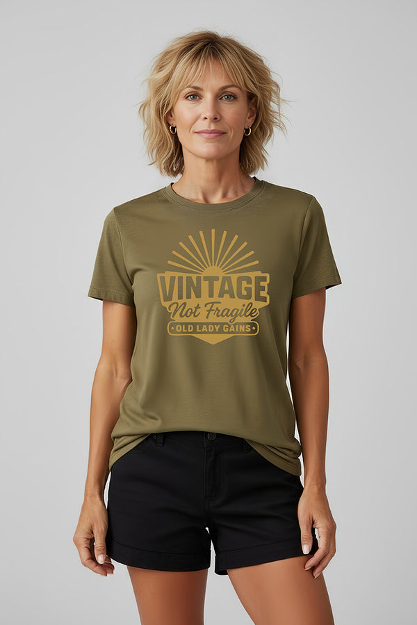 Vintage Not Fragile Unisex Triblend Tee