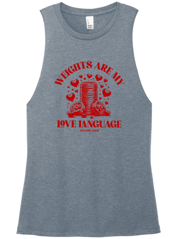 Love Language Muscle Tank