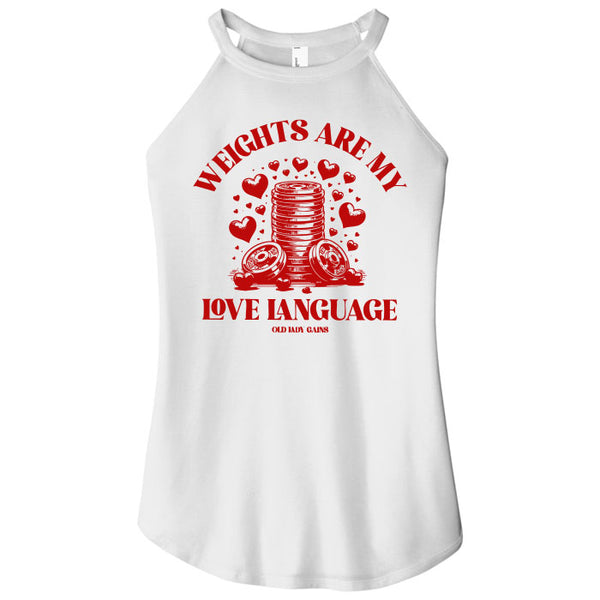 Love Language Women Halter Tank