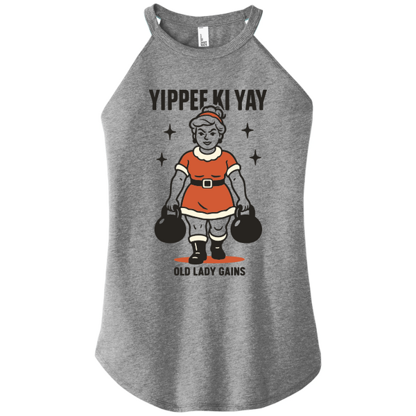 Yippee Ki Yay Women Halter Tank