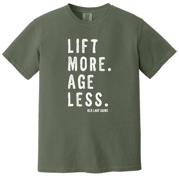 Lift More Age Less 100% Cotton T-Shirt