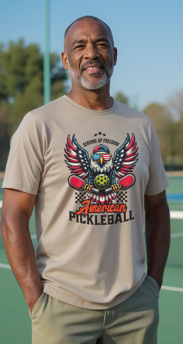 American Pickleball Unisex Triblend Tee