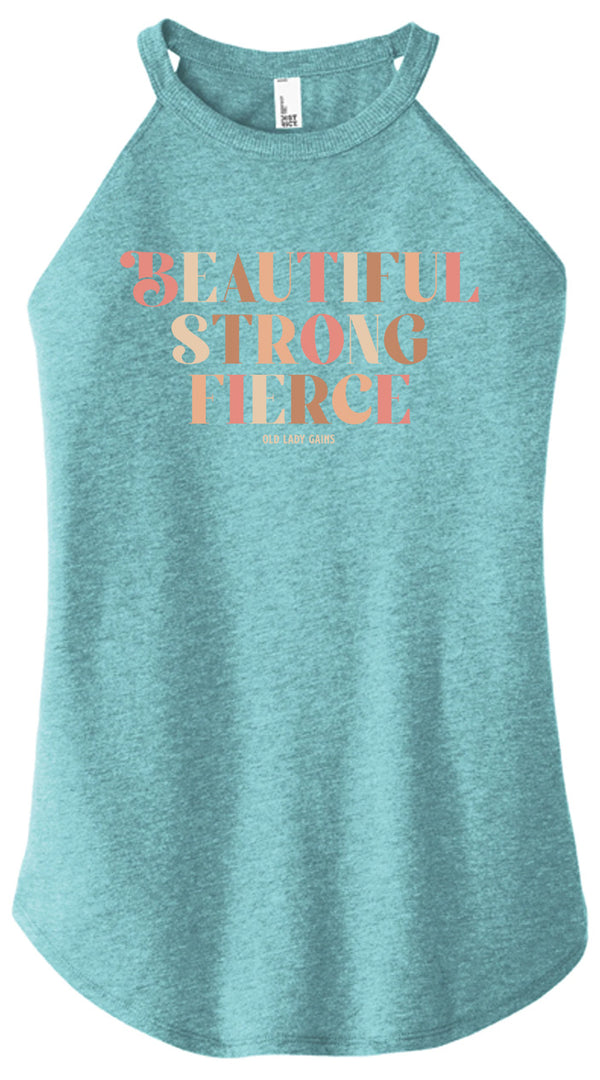 Beautiful Strong Fierce Halter Tank