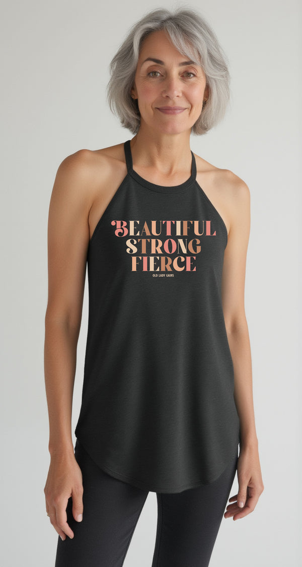 Beautiful Strong Fierce Halter Tank