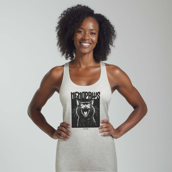 Menopaws Racerback Tank Top
