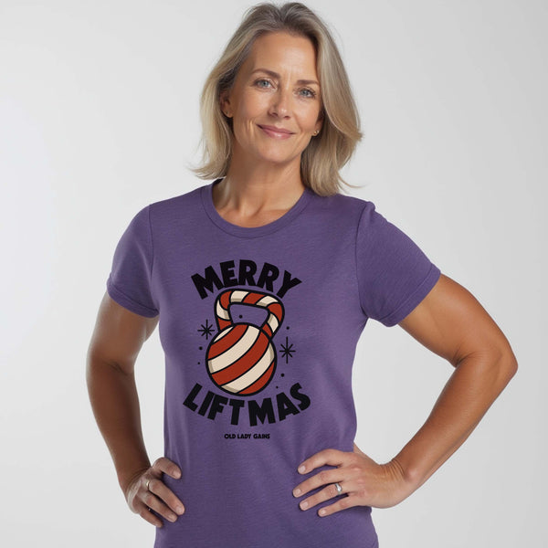Merry Liftmas Unisex Triblend Tee