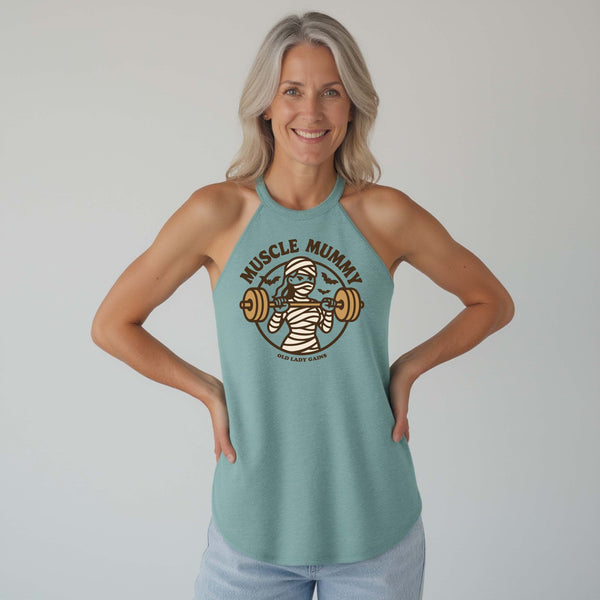 Muscle Mummy Women Halter Tank