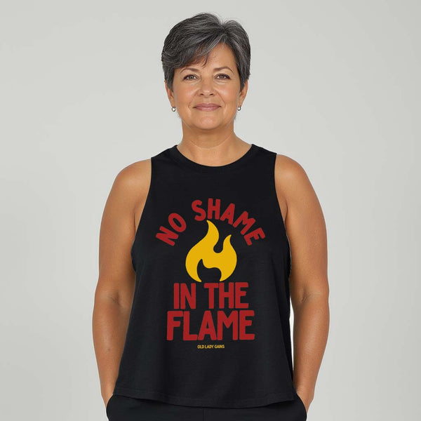 No Shame In The Flame Crop Tank