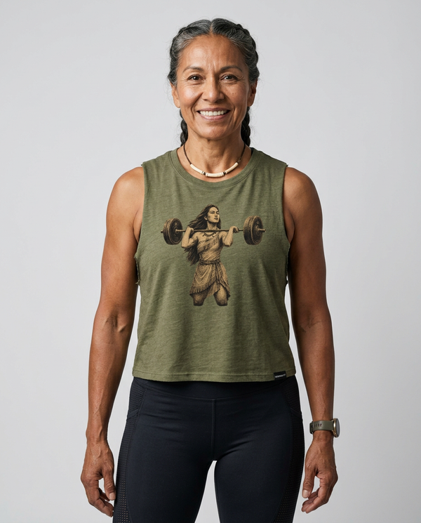 Pocahontas Women's Crop Tank