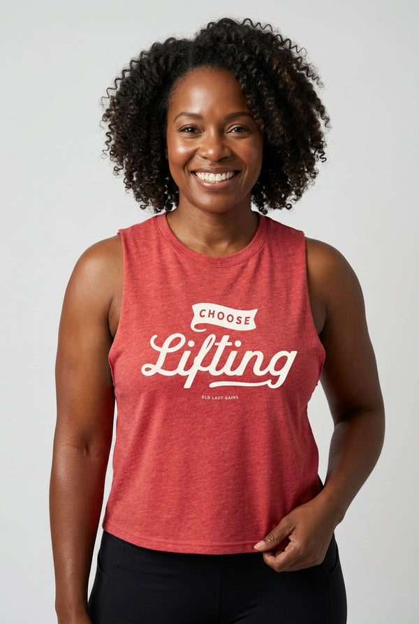 Choose Lifting Crop Tank