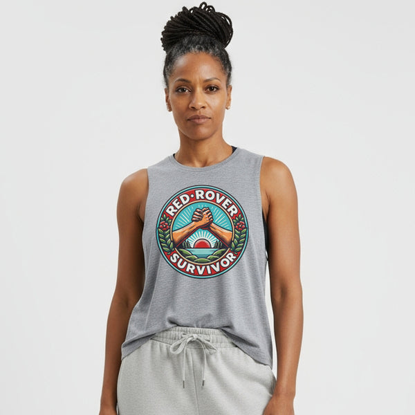 Red Rover Women's Muscle Tank Top
