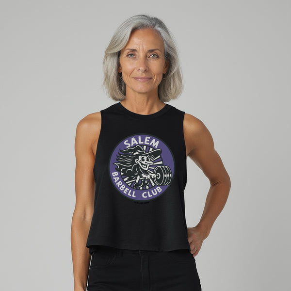Salem Barbell Club Crop Tank