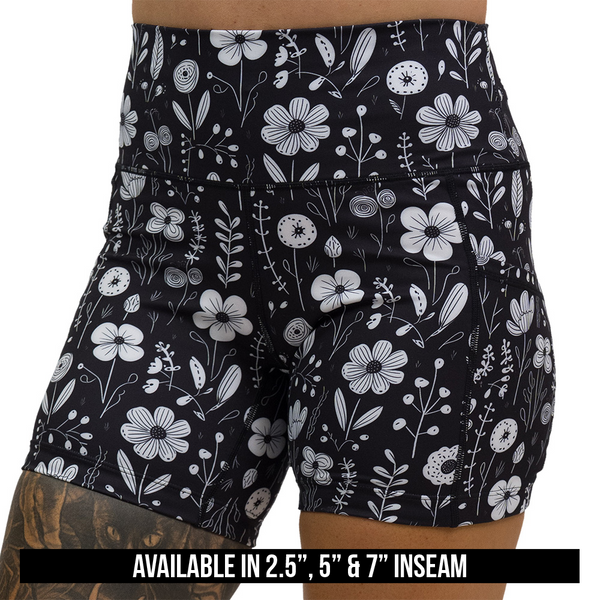 Shorts | Monochrome Meadow
