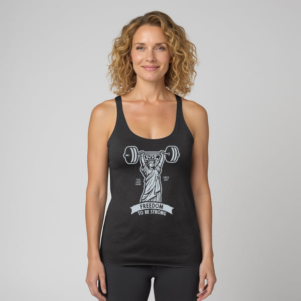 Freedom to be Strong Racerback Tank Top