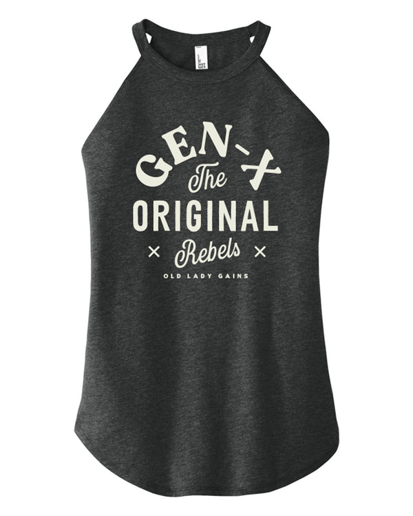 Gen X, Strong Women, Halter Tank, Women Over 40, Active Lifestyle, Aging Strong, Confident Women, 80s Vibe