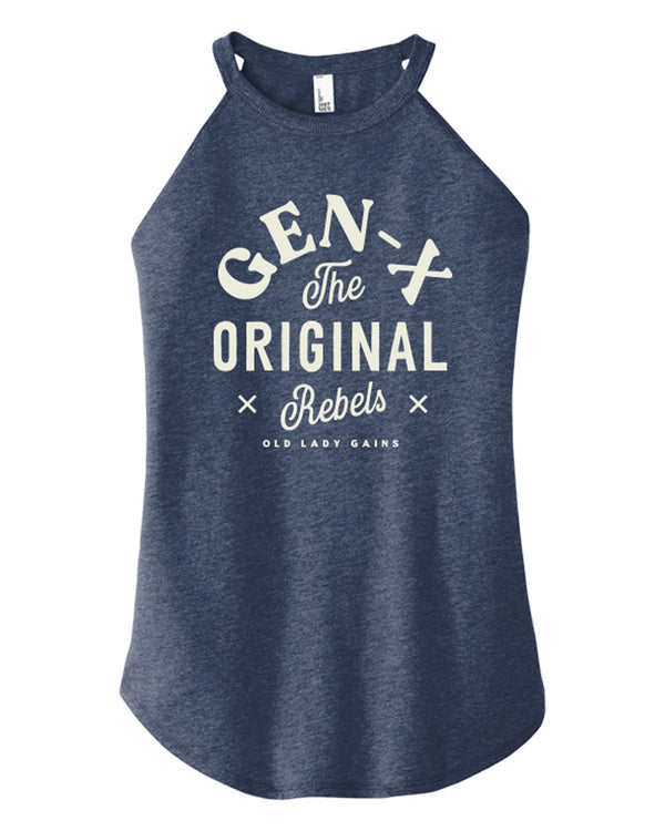 Gen X, Strong Women, Halter Tank, Women Over 40, Active Lifestyle, Aging Strong, Confident Women, 80s Vibe