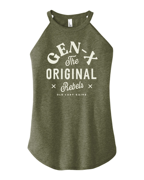 Gen X, Strong Women, Halter Tank, Women Over 40, Active Lifestyle, Aging Strong, Confident Women, 80s Vibe