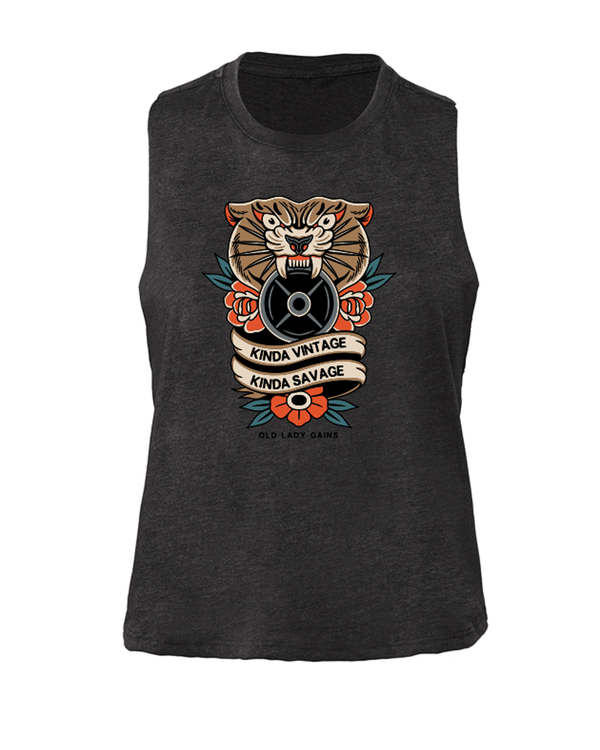Cougar Crop Tank