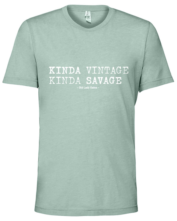 Kinda Vintage - Unisex Tri-blend Tee