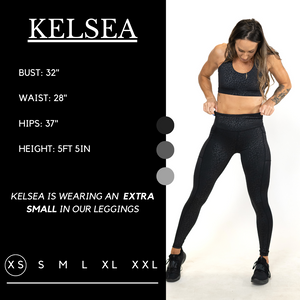 Constantly Varied Gear - Black Leopard Leggings