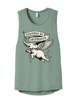 Powered by Ibuprofen Women's Muscle Tank