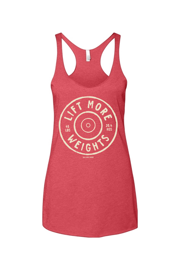 Lift More Weights Racerback Tank