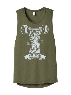 Freedom to be Strong Muscle Tank