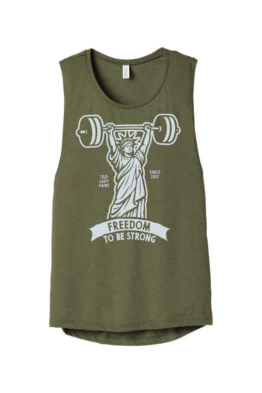 Freedom to be Strong Muscle Tank