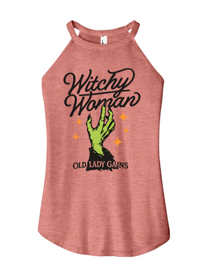 Witchy Woman Women's Halter Tank