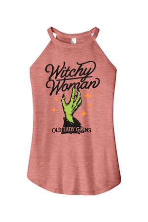 Witchy Woman Women's Halter Tank