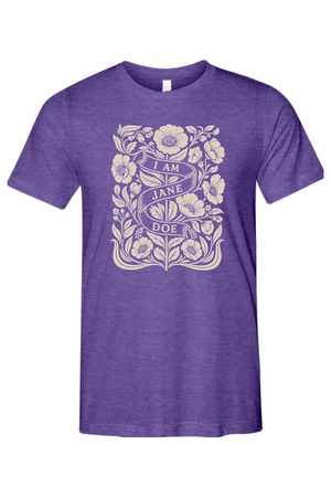 I Am Jane Doe Unisex Triblend Tee