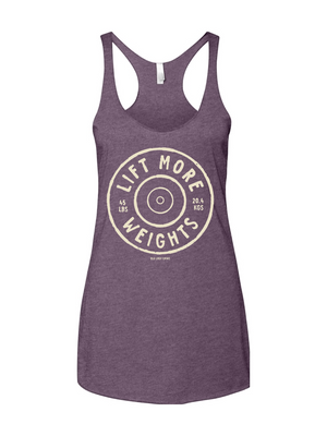 Lift More Weights Racerback Tank