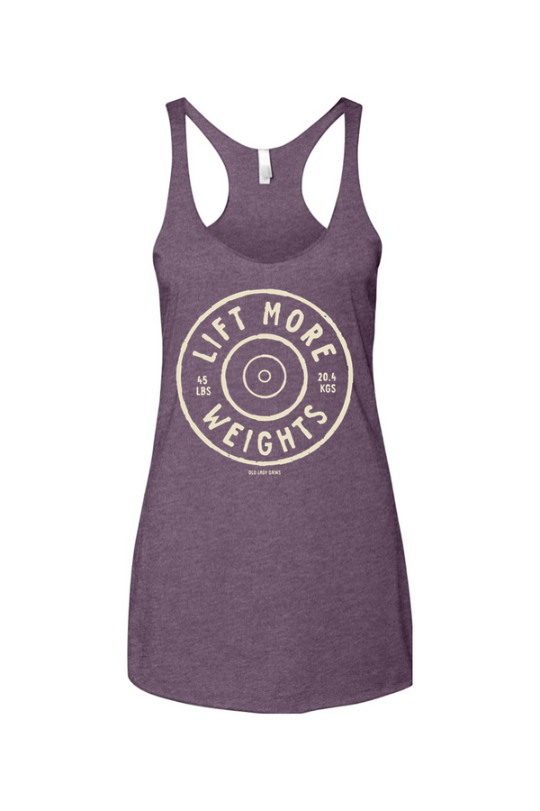 Lift More Weights Racerback Tank