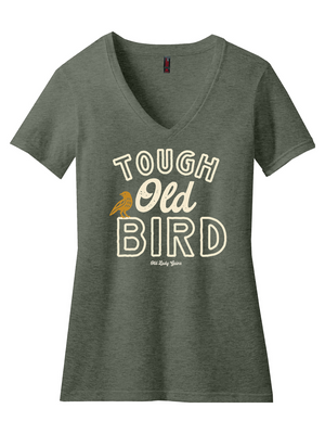 Tough Old Bird Women’s V-Neck Tee
