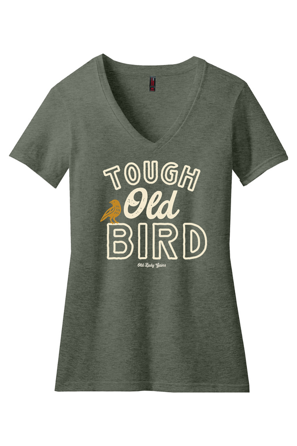 Tough Old Bird Women’s V-Neck Tee