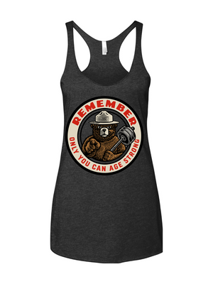 Only You Can Age Strong Women's Racerback Tank