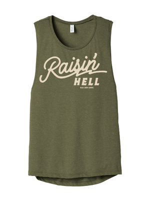 Raisin Hell Muscle Tank