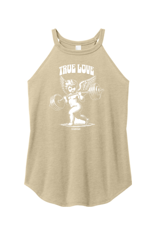 Cupid's Barbell Women Halter Tank