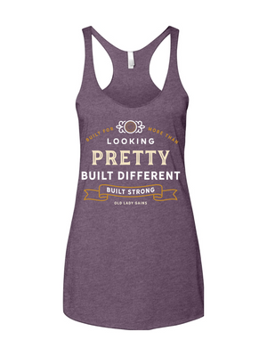 Built Different Women's Racerback Tank