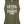 An olive green heathered sleeveless tank top with a printed graphic on the front that reads 'LIFTING IS MY FAVORITE SPORT' in white text with a thin pink horizontal line accent.