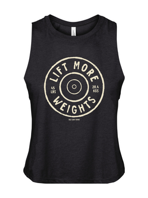 Lift More Weights Crop Tank