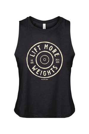 Lift More Weights Crop Tank